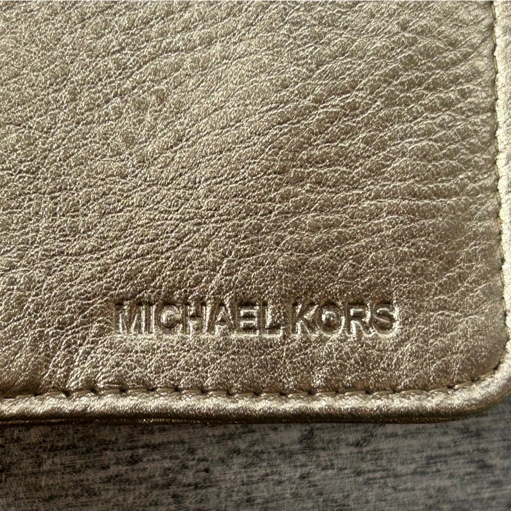NWT Michael Kors‎ Gold Studded Wallet